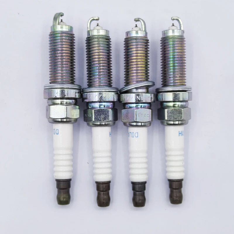 4/10PCS Dual Iridium Spark Plug For Nissan Rogue 2.0L X-TRAIL QASHQAI 22401-1VA1C DILKAR7D11H
