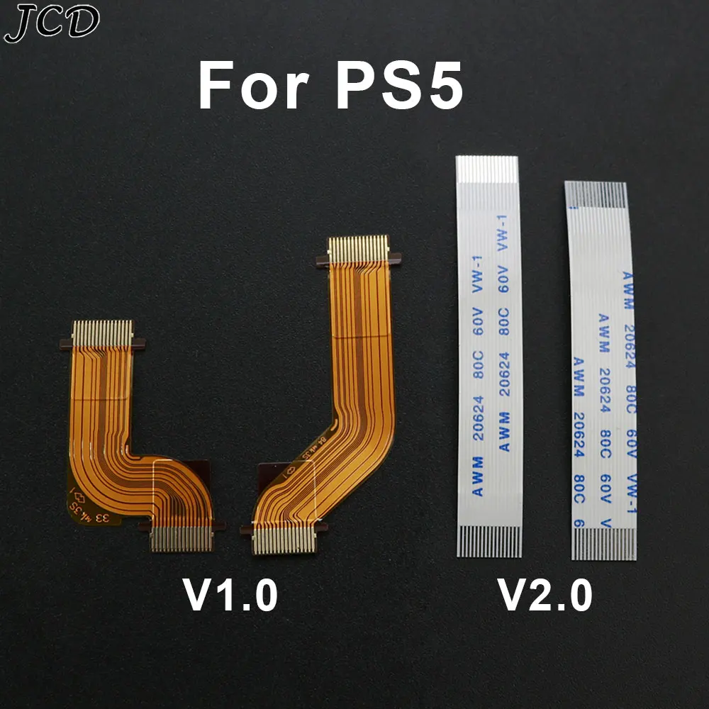 

JCD R2 L2 L1 R1 LR Replacement Cable for PS5 1.0 2.0 Controller Flex Cable adaptive Trigger Touch Ribbon