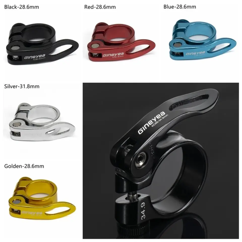 Adaptateur Réducteur Pour Tige De Selle Vélo - Aluminium 22,2 Mm à 34,9 Mm - Plusieurs Tailles