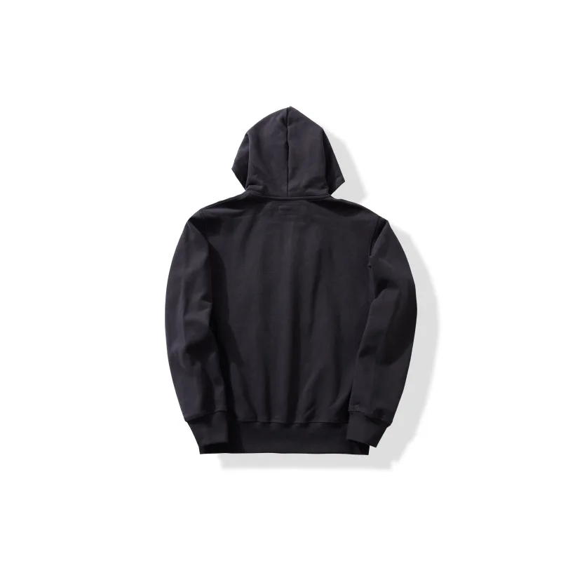 OKONKWO Schwergewicht 500 g Looped Bottom Solid Color Herren Damen Kapuzenpullover Reißverschluss Hoodie Outdoor Reisen Sport Strickjacke – Detail 14