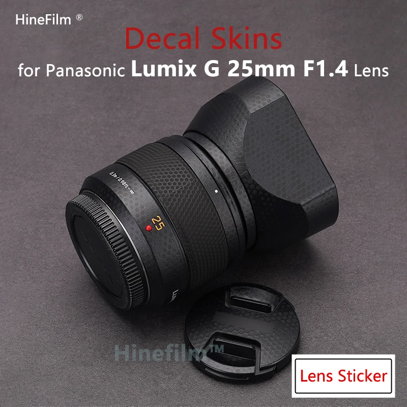 LUMIX G 25F1.4 Len Premium Decal Skin for Panasonic DG Summilux 25mm f/1.4  ASPH Lens Protector Cover Film Sticker