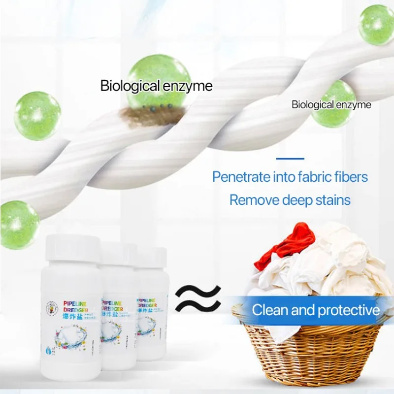 Lanbo Oxygenated Laundry Detergent Stain Removal Whitening Power