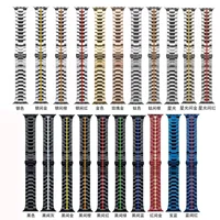 Bracelet de luxe en acier inoxydable pour Apple Watch Ultra 3 2 49mm 46mm 42mm 45mm 44mm 41, Bracelet en métal Iwatch 11 10 9 8 7 6 5 SE 2