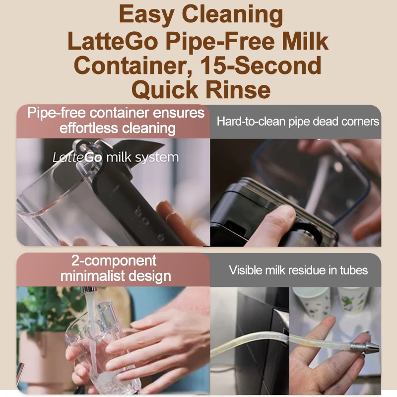 فيليبس ماكينة قهوة أوتوماتيكية نظام الحليب