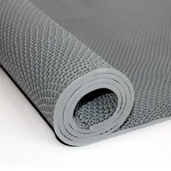 Enhanced Anti - Slip Drainage Bathroom Mat for Versatile Indoor and Outdoor Use (Gray)