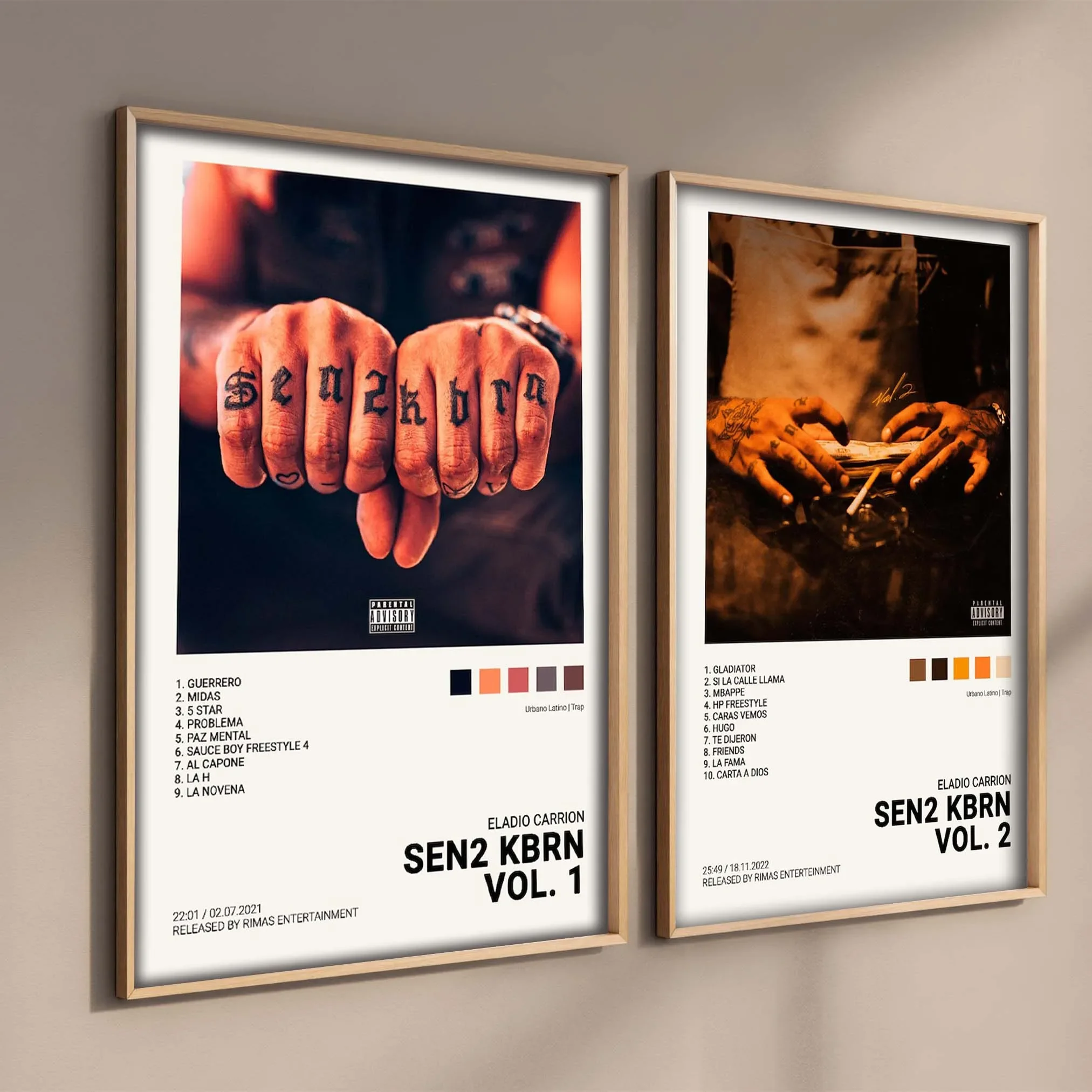 Nordic Rapper Music Wall Art 4