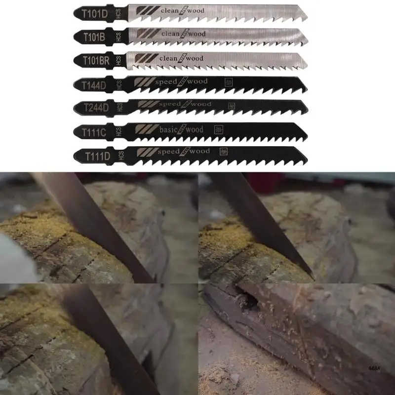 10pcs Curve Hacksaw Blades High Carbon Steel Construction for Fast Straight Cuts in Wood and Metal 3
