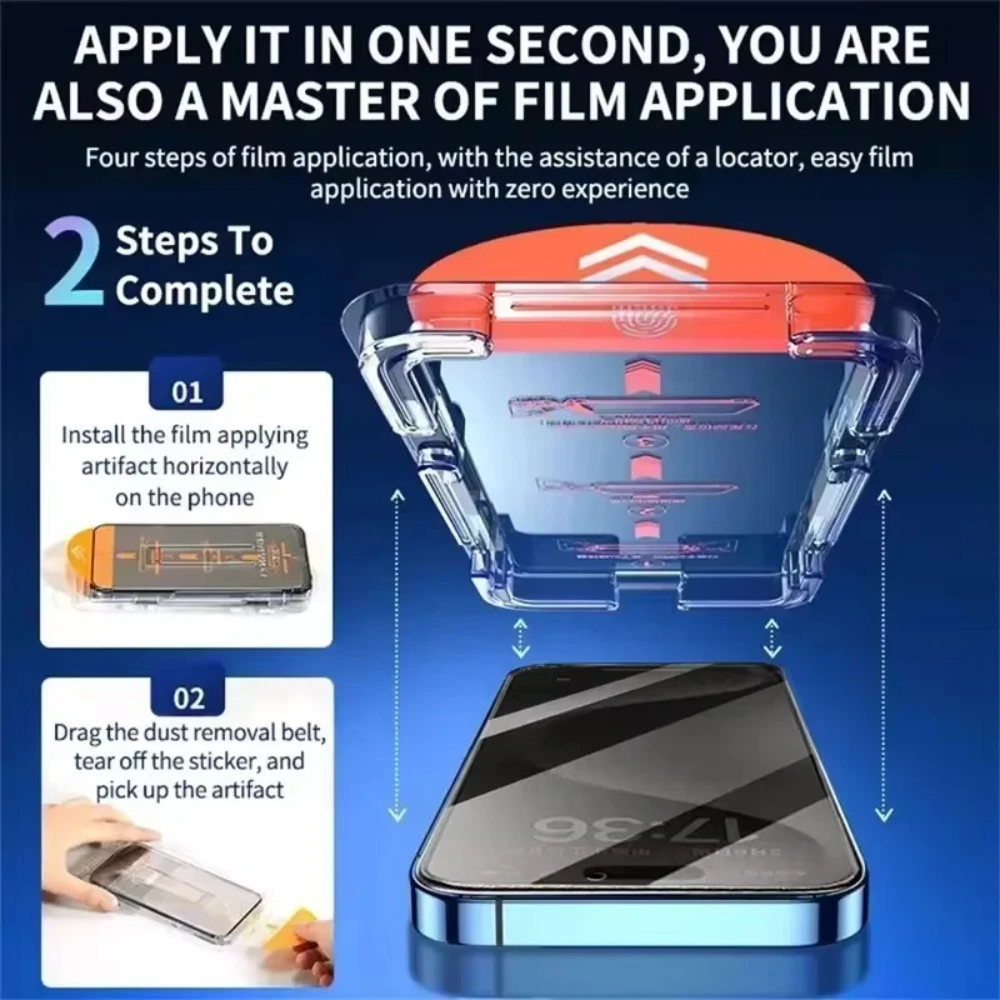 Premium Privacy Screen Protector Tempered Glass Film