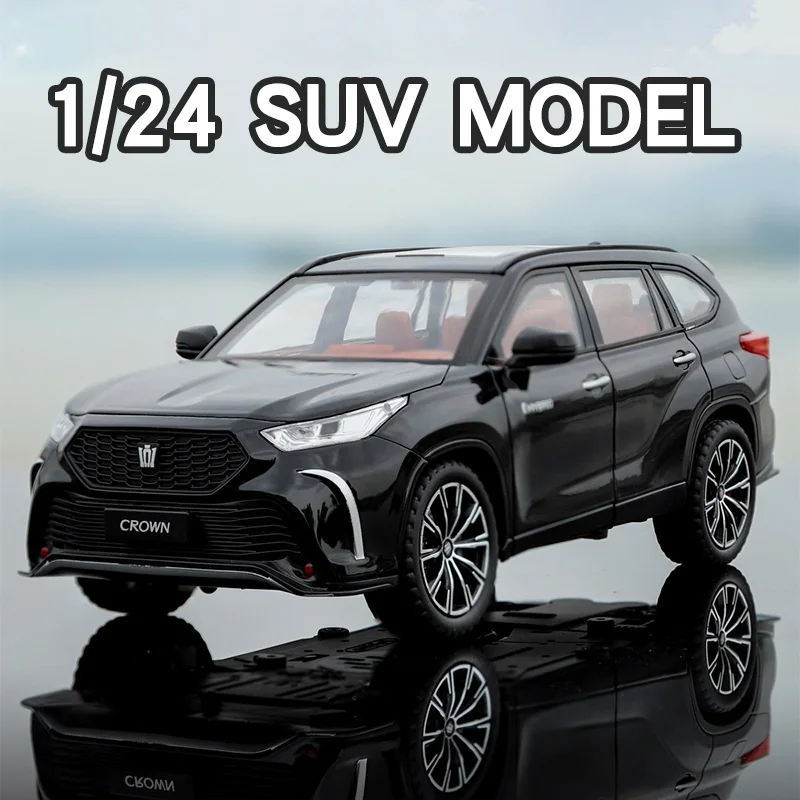 1:24 Toyota Crown Kluger Off Road SUV Diecast Model Car