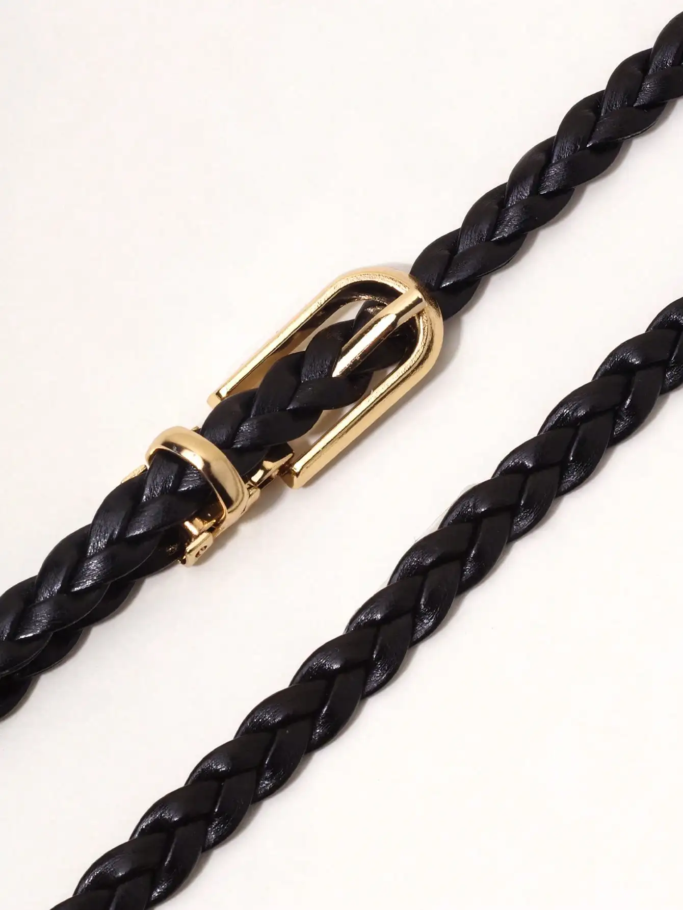 1 women's fashion braided twist belt