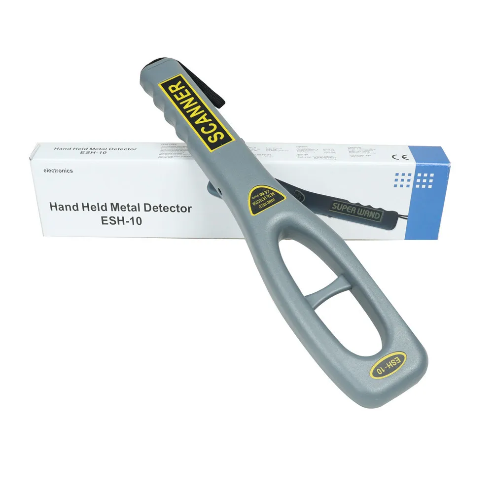 Handheld Metal Detector GC-101H 9V Battery Professional Security Check Bounty Instrument Scanner Finder for Nail Woodworking