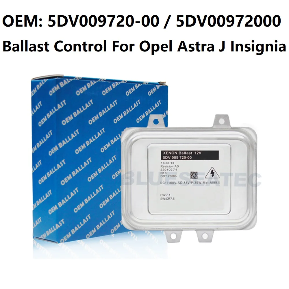 

NEW OEM # 5DV009720-00 5DV00972000 5DV 009 720 00 For Opel Astra J Insignia XENON LED Module Ballast Headlight Control