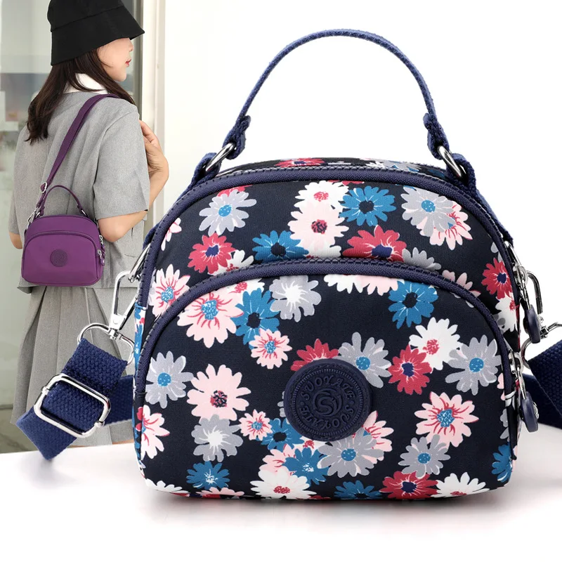 Small Shoulder Bag Korean Style Nylon Mobile Phone Bag Female Messenger Purse Crossbody Wallet Women Mini Handbag сумка женска