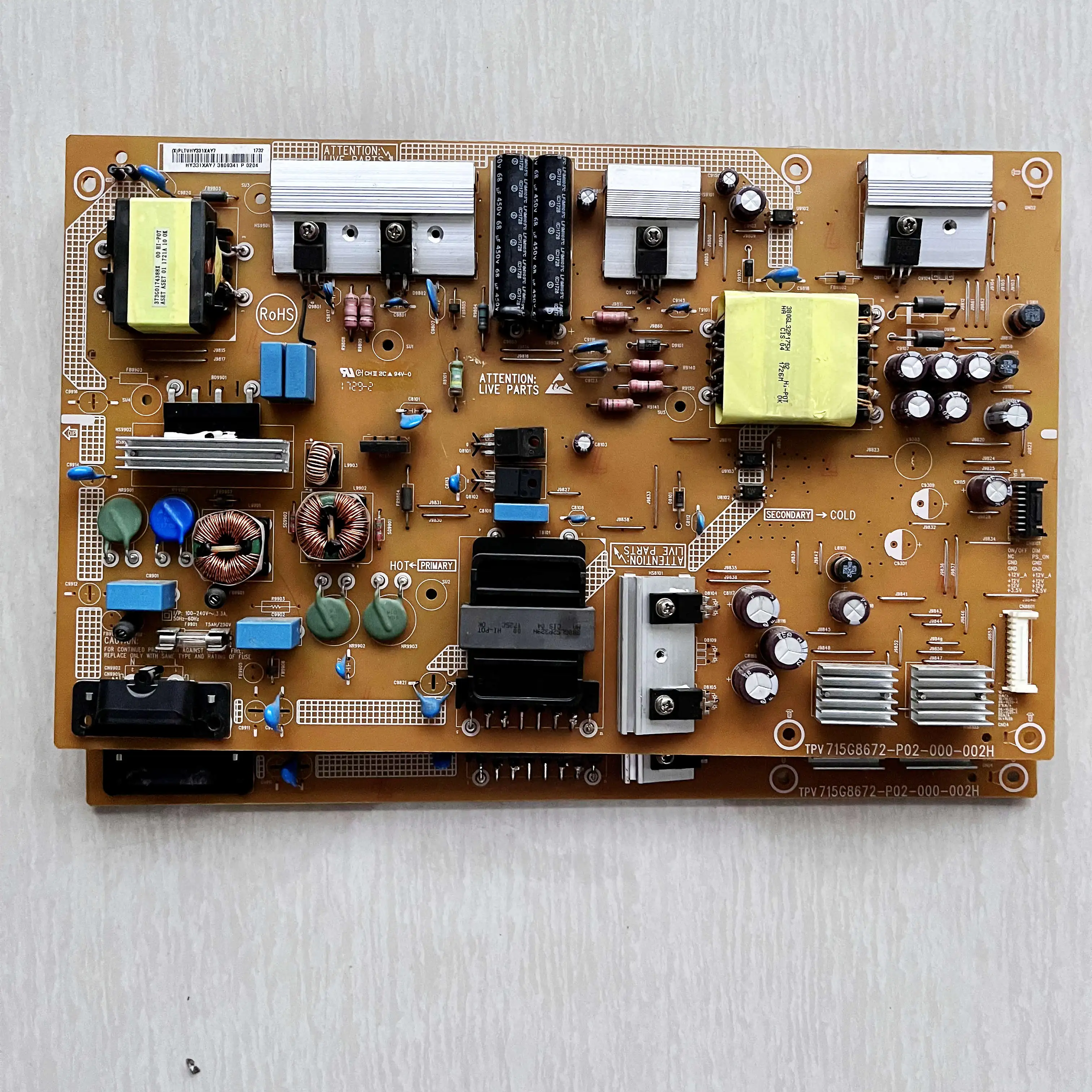 Suitable for Philips 50PUF6102/T3 55PUS6162/12 LCD TV power