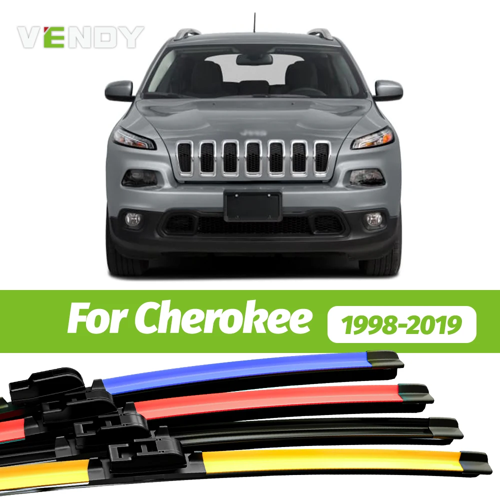 Durable Front Windshield Wiper Blades - Set of 2