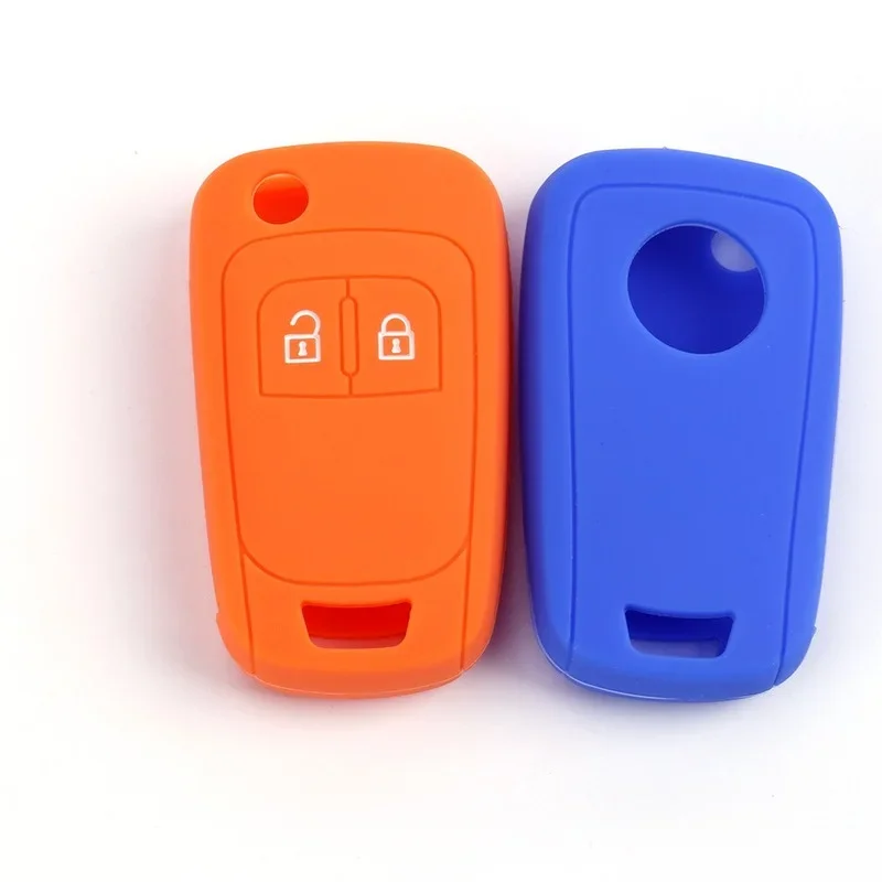 Keys Holder Fob Silicone Car Key Cover Case Shell For Opel Astra J Corsa D Zafira A C Mokka Insignia Meriva Astra J Accessories