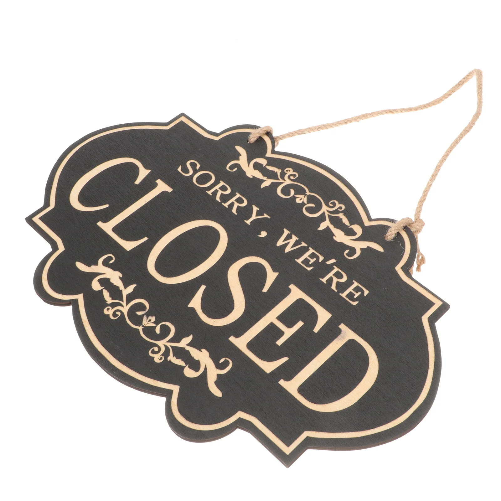 

Decorative Open Sign Retro Closed Sign Wear-resistant Open Wear Door Sign Wooden Open Sign Decor Decorative Open Closed Sign