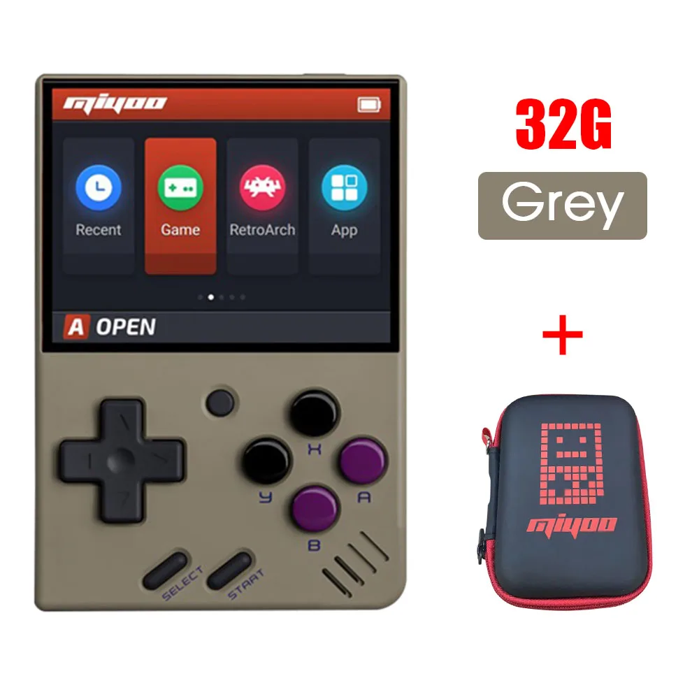 Miyoo Mini IPS Retro Video Gaming Console 2.8 Inch IPS HD Screen for FC GBA Portable Games Console Handheld Game Players 