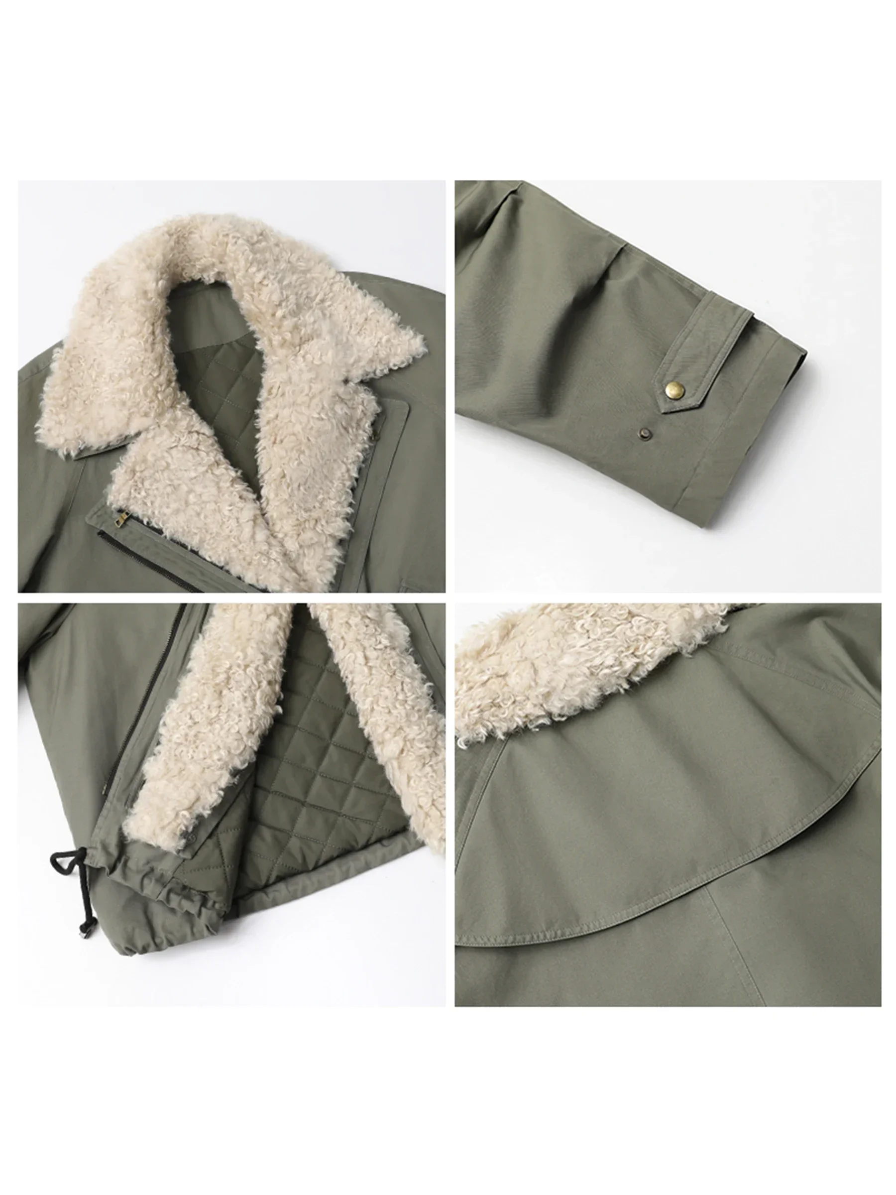 Women’s Retro Motorcycle Coat 5