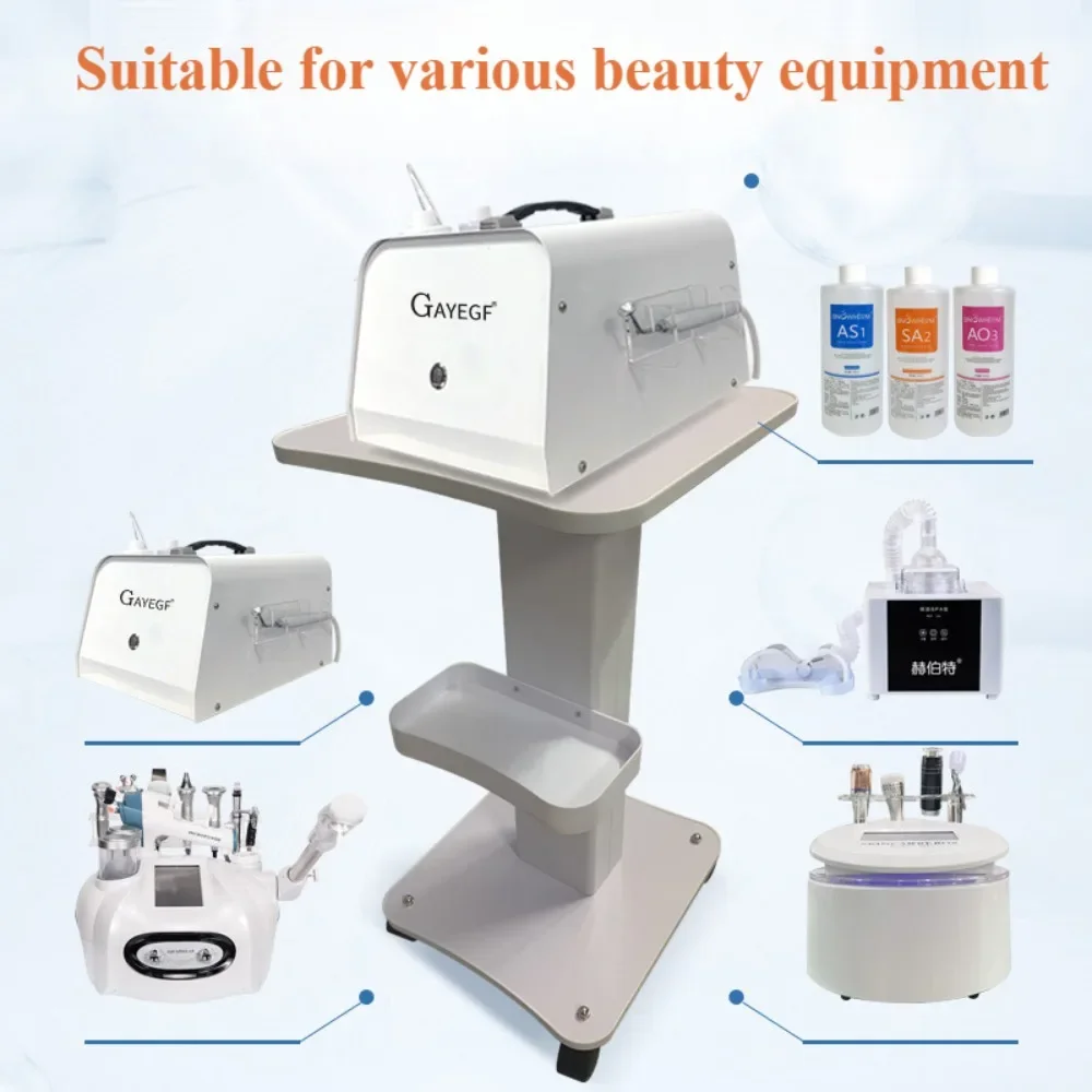 Beauty Instruments Cart Barber Shop Rolling Trolley with Wheels Multi Functional Mobile Utility Cart White Movable Storage Shelf multi layer storage trolley