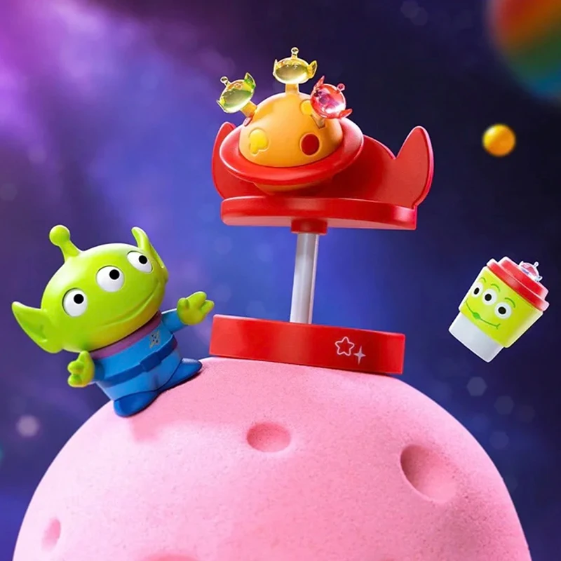 thumbnail image 1 of Kit de garaje de la serie Toy Story Alien Pizza Planet, modelo de juguete de moda, regalo de colección de adornos, regalo de cumpleaños, lindo juguete en preventa, 1 of 5