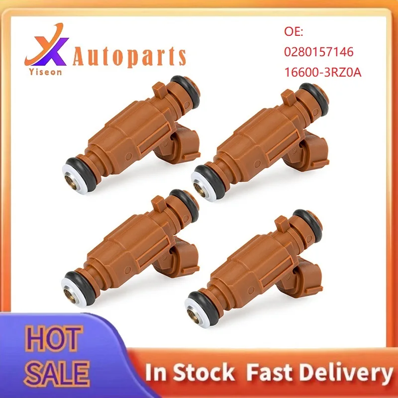 0280157146 16600-3RZ0A Petrol Fuel Injector Nozzle For Renault Mercedes-Benz Nissan Sentra 2.0 Flex - 2014 Forward