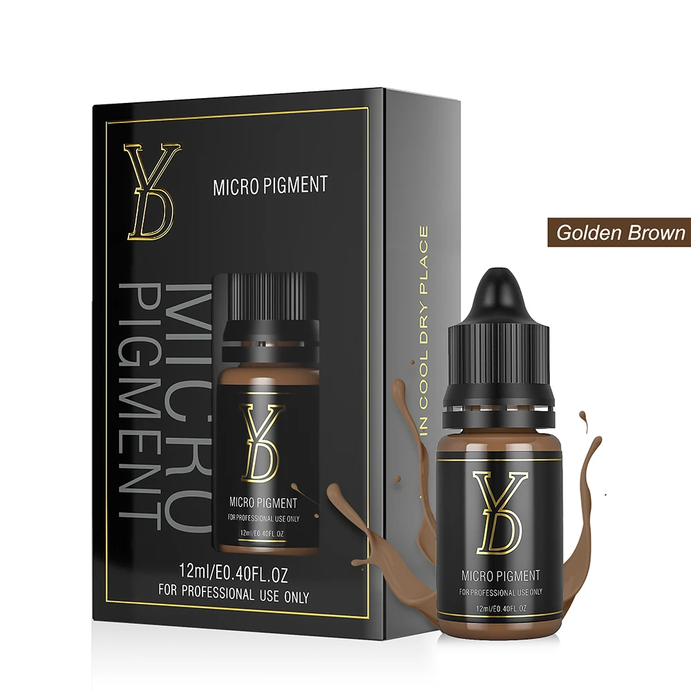 PMU Natural Eyebrow Liquid Pigment Professional Permanent Makeup Tattoo Ink Microblading Brows Organic Pigments Set Supplies tattoo ink tattoo ink pigment tattoo ink kit
