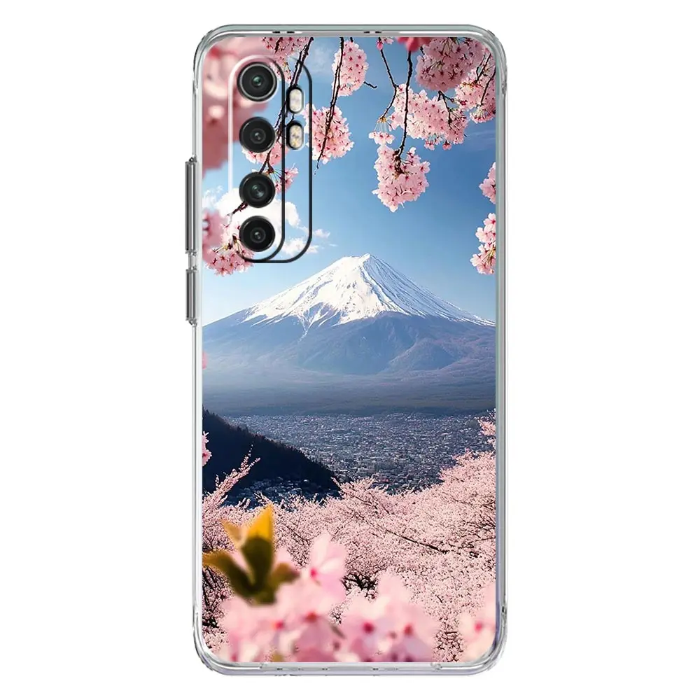 Japanese Mount Fuji Cherry Blossom Phone Case