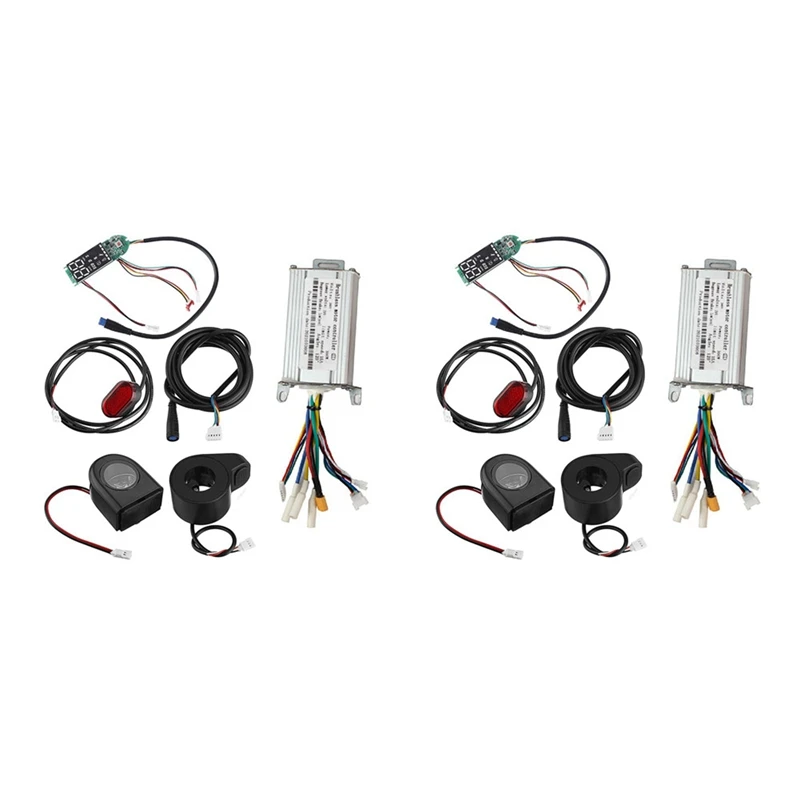 

New 2X 36V 350W 15A Motor Controller+Dashboard+Front/Rear Light Speed Controller for Xiaomi Scooter Electric Bicycle E-Bike