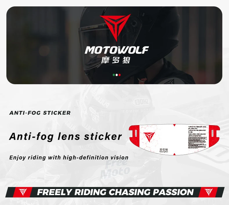 Protu-magleni film za vizir motociklističke kacige