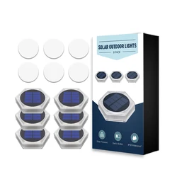 Luminous Solar Step & Pathway Lights - Auto On/Off Outdoor Accent Lighting, Blue - Cool  white (EL - SD - 04 - 6)
