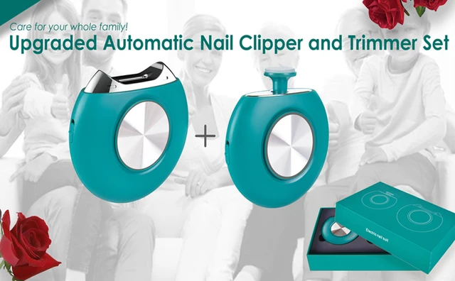 bebé lima de uñas clipper trimmer eléctrico lima de uñas con luz segura  bastante bebé recortador de uñas bebé manicura conjunto para recién nacido