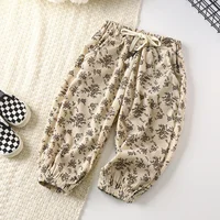 Children Pants 2023 Autumn Winter Trousers for Kids Thicken Boys Girls Joggers Korean Lantern Trouser Baby Sweatpants 1-8 5