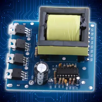 500W แบตเตอรี่อินเวอร์เตอร์ DC-12V-24V To AC-180V-220V-380V Boost Board Transformer Multi-function แหล่งจ่ายไฟอุปกรณ์เสริม 1