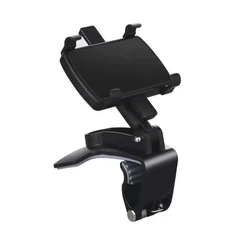 Universal 360° Rotating Car Dashboard Mobile Phone Holder (Black)