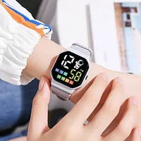 Montre intelligente pour enfants affichage semaine LED montres numériques pour garçon fille Montre de Sport étanche Montre Enfant livraison directe 5