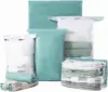 No Pump Need Vacuum Bag Quilt Clothes Organizer Wardrobe Storage SealerBags Compressed Saving Space Bags Reusable Travel Package 1