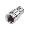 7 Types Universal Socket Hex Bit Holder Converter 1/4 3/8 1/2 Ratchet Socket Adapter Spanner Wrench Screwdriver Bit 4