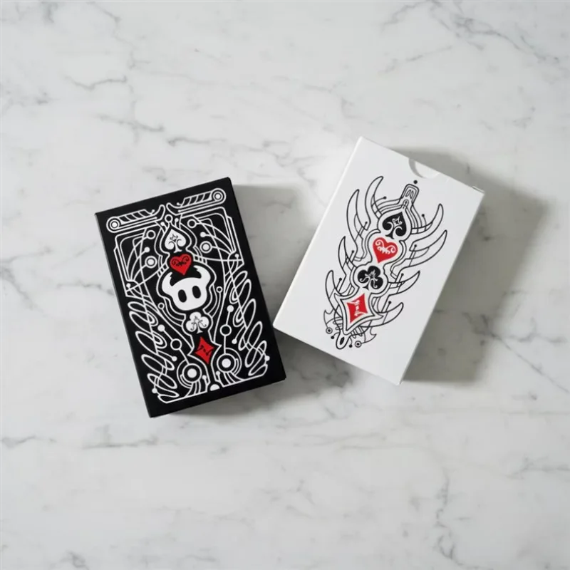 Hollow Knight Standard Poker Card Set Black and White Playing Card Game Card Group Portable Creative Board Game Gift Collection