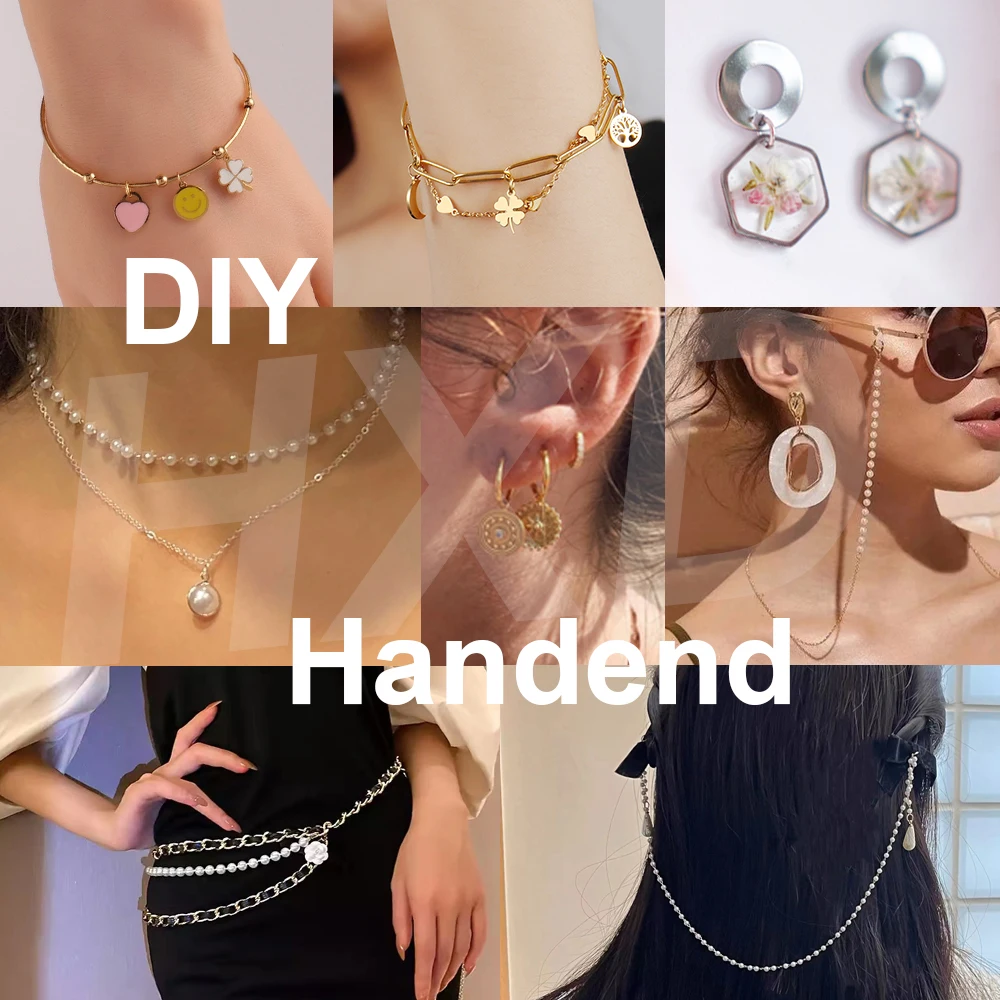 20PCS Premium Stainless Steel Large Circle Hoop Earrings