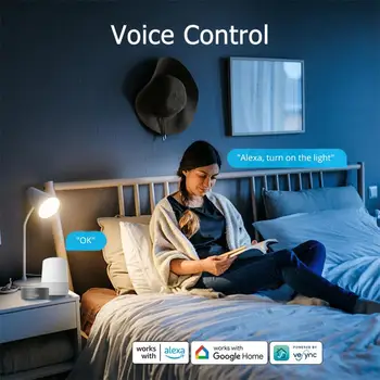 Alternative view of 16A/20A WiFi Smart Plug Wireless Power Monitoring EU Socket For Home Appliance APP Remote Control Works With Alexa Google Home