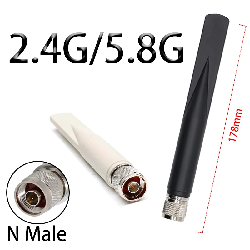 2.4G 5.8GHz 이중 주파수 안테나 무선 네트워크 카드 신호 향상 수신 블루투..