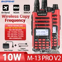 2PCS BaoFeng M-13 Pro V2 Walkie Talkie Long Range 2S Copy Waterproof Type-C Charge High Power UV-5R 5RH UV13 UV-9R Two Way Radio 1