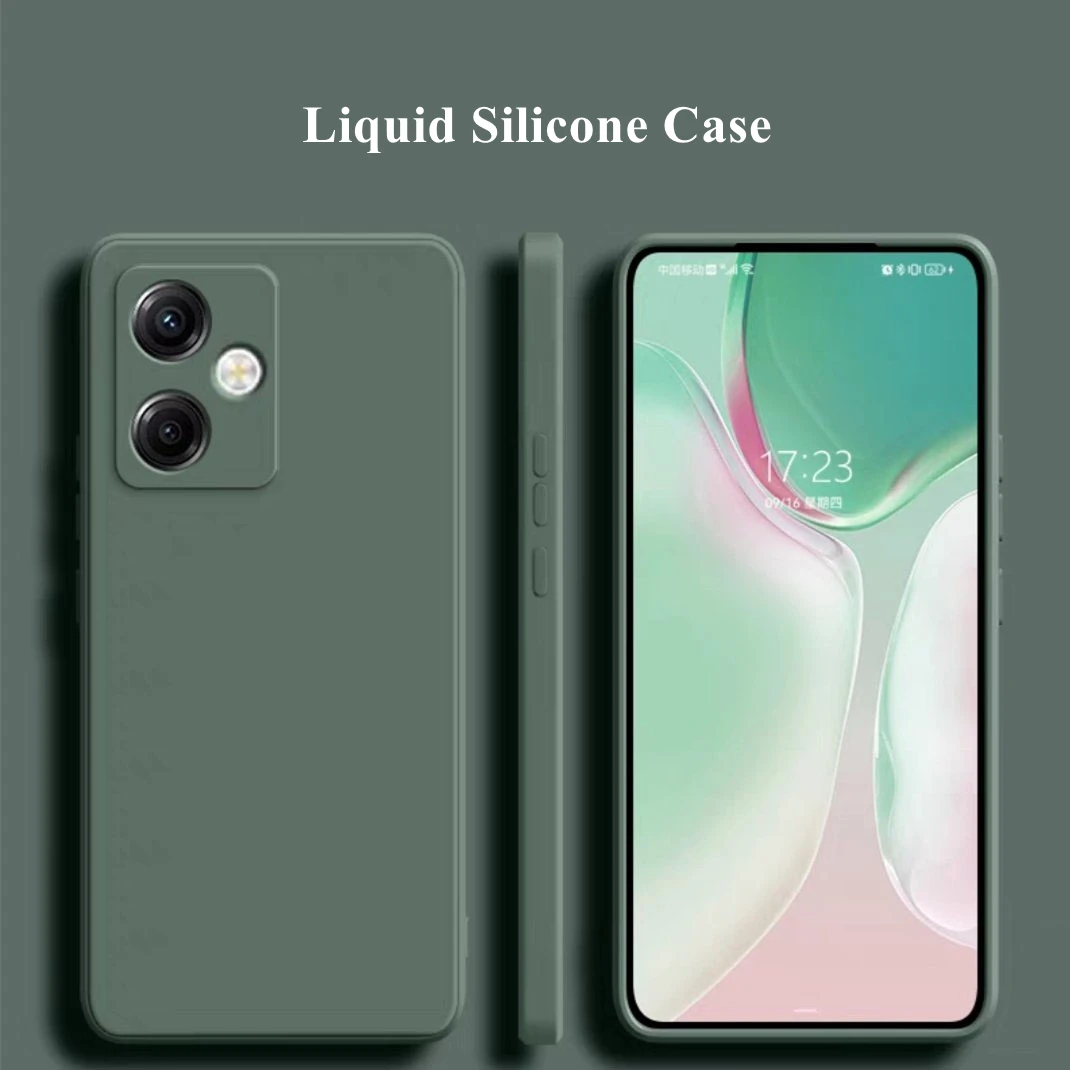 Premium Liquid Silicone Soft TPU Phone Case Cover
