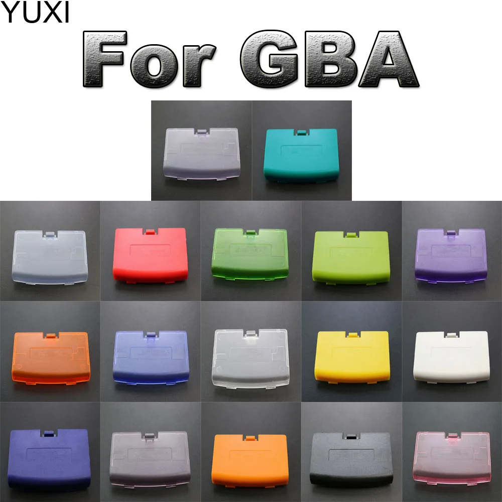 Yuxi Miglior Prezzo 1 Pz 17 Colori Scegliere La Sostituzione Della Copertura Della Batteria Coperchio Guscio Della Porta Per Gameboy Advance Gba Back 