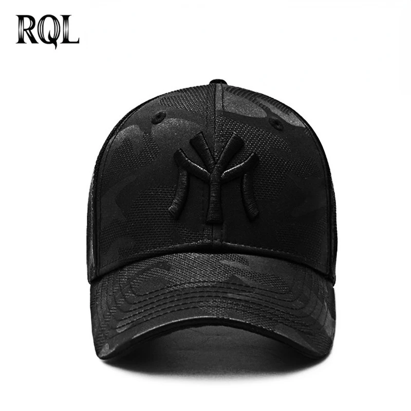 Women's Baseball Cap for Female Lady Camouflage Trucker Hat Hip Hop Sports Hat Golf Four Season Fashion Snapback