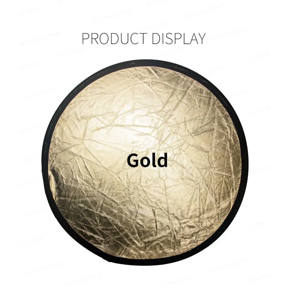 Reflector 2 In 1 Disc Handheld Light Plate 30cm Portable Collapsible Suitable For Live Photography Studio Fill Light Board Round photography reflector