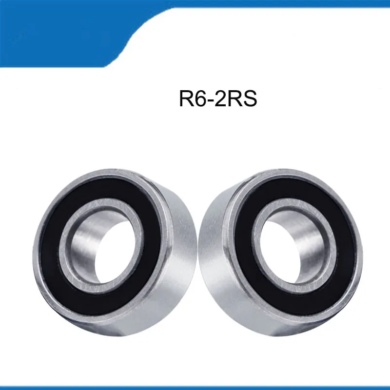 

10 шт. R6-2RS R6RS (9,525x22,22x7,14 мм), горячая Распродажа, высококачественные Миниатюрные шарикоподшипники с глубоким желобом, стойкие к коррозии