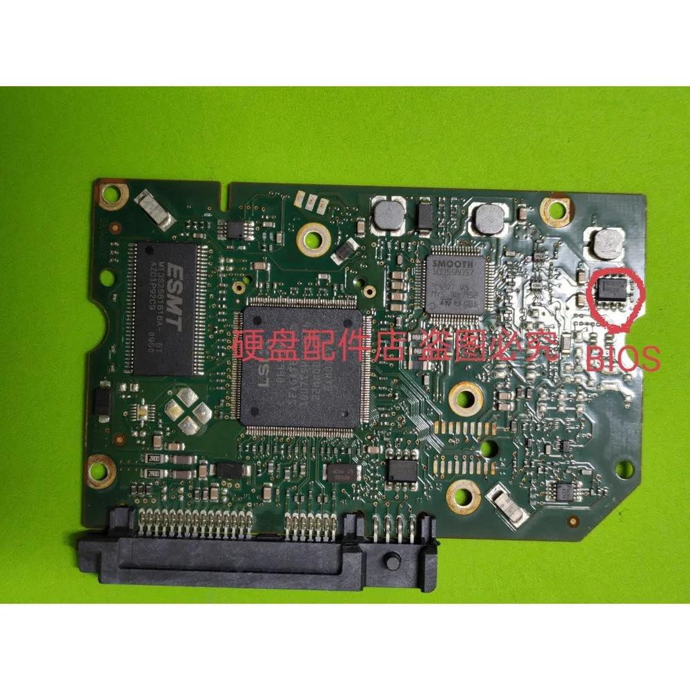 

Печатная плата для настольного жесткого диска Seagate 100603470 REV A Test PCB