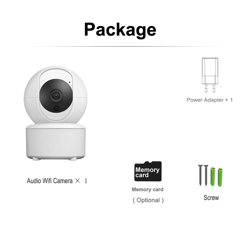 Icsee Security Protection Smart PTZ Mini Wifi Survalance Camera Indoor CCTV Video Burglar Cameras With Auto Tracking Iptv JIENUO